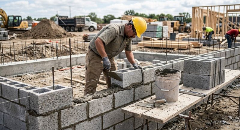Foundation Block Construction Service